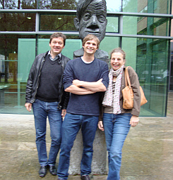 Michael Nothnagel (University of Cologne, Germany), Laurent Francioli (University Medical Center Utrecht), Suzanne M. Leal (Baylor College of Medicine, Houston, U.S.A.) und Peter Nick Robinson (Charité).